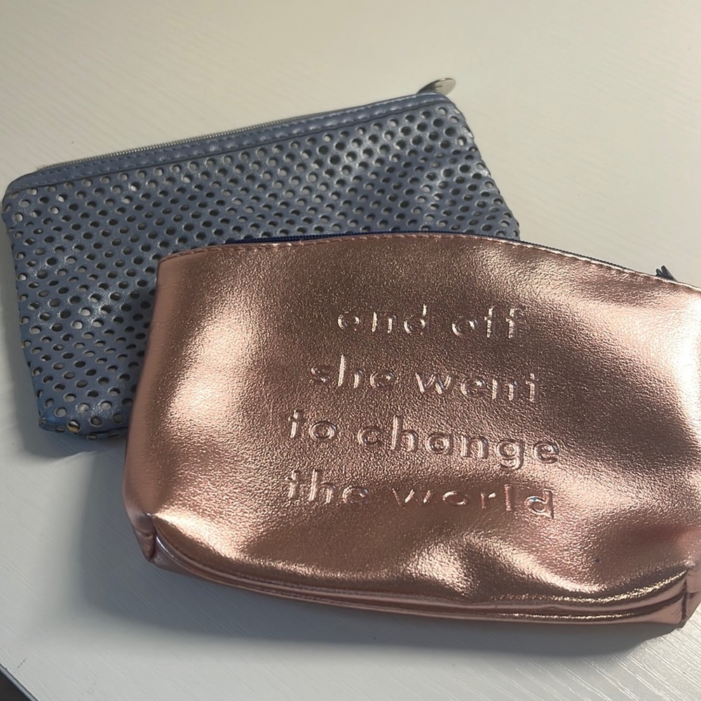Two Ipsy make up bags